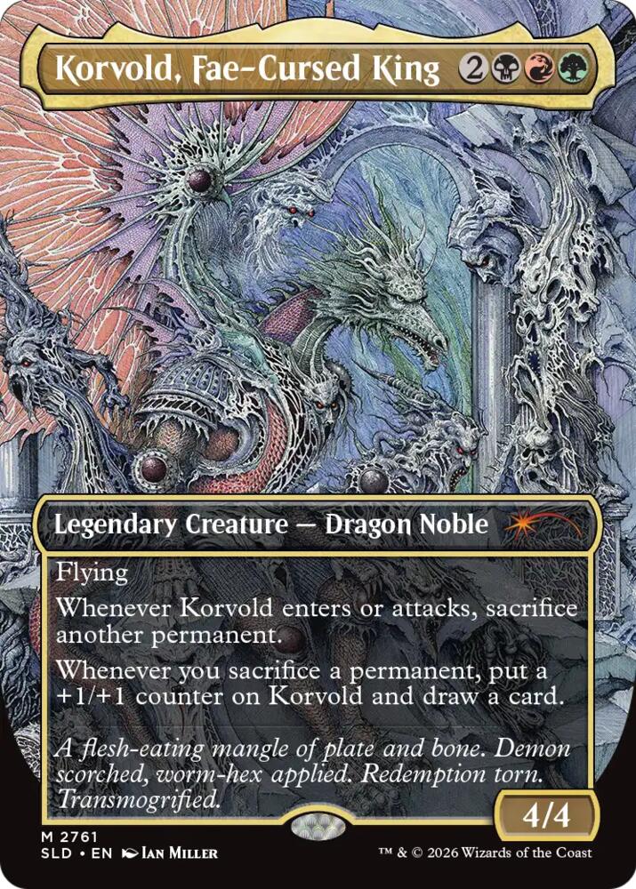 Korvold, Fae-Cursed King (2761), Secret Lair Drop Series 2761