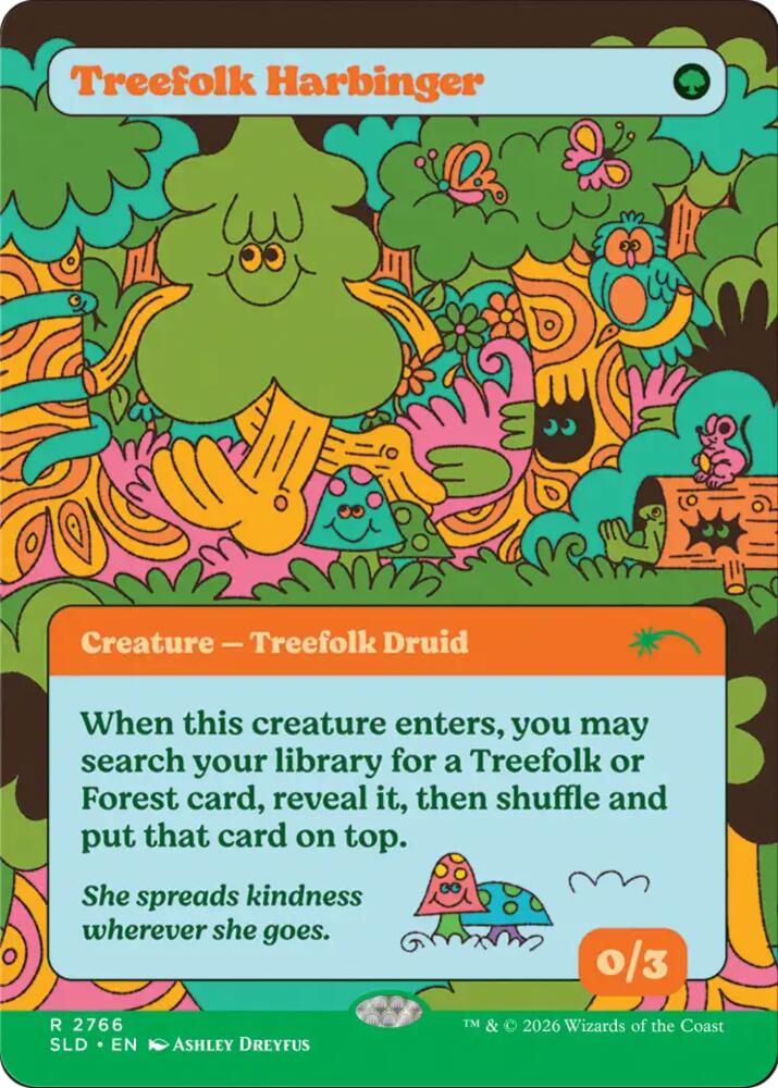 Treefolk Harbinger, Secret Lair Drop Series 2766