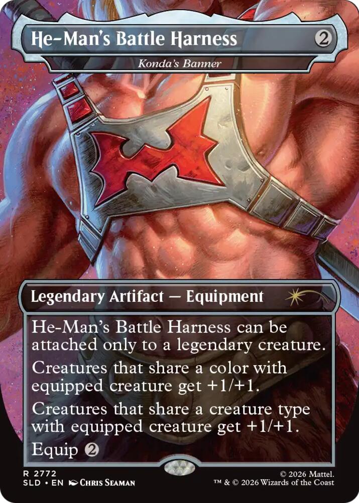 He-Man's Battle Harness - Konda's Banner, Secret Lair Drop Series 2772