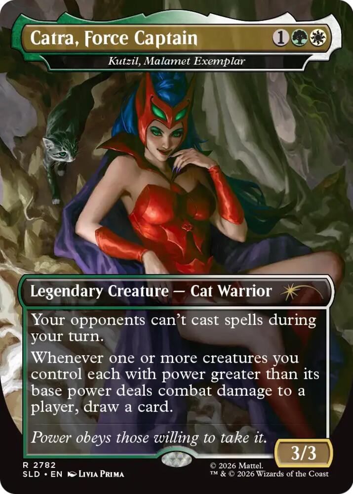 Catra, Force Captain - Kutzil, Malamet Exemplar, Secret Lair Drop Series 2782