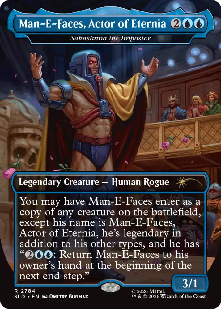 Man-E-Faces, Actor of Eternia - Sakashima the Impostor, Secret Lair Drop Series 2784