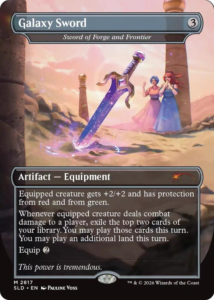 Galaxy Sword - Sword of Forge and Frontier, Secret Lair Drop Series 2817