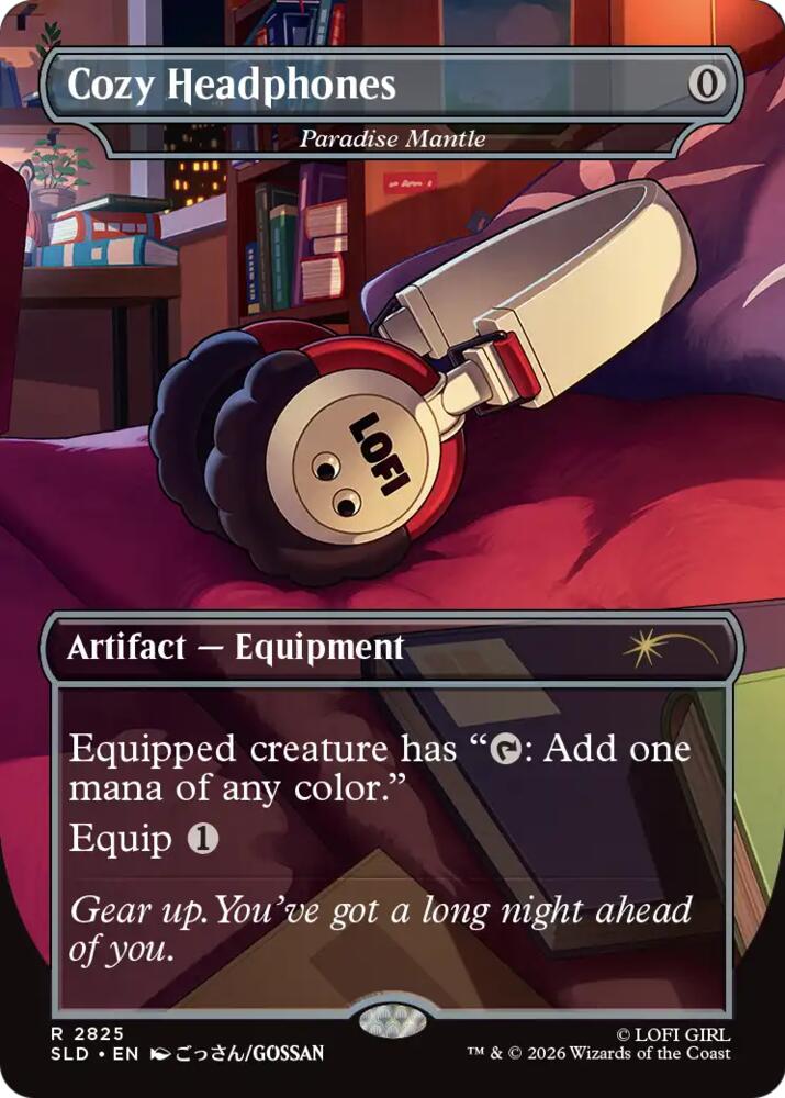 Cozy Headphones - Paradise Mantle, Secret Lair Drop Series 2825