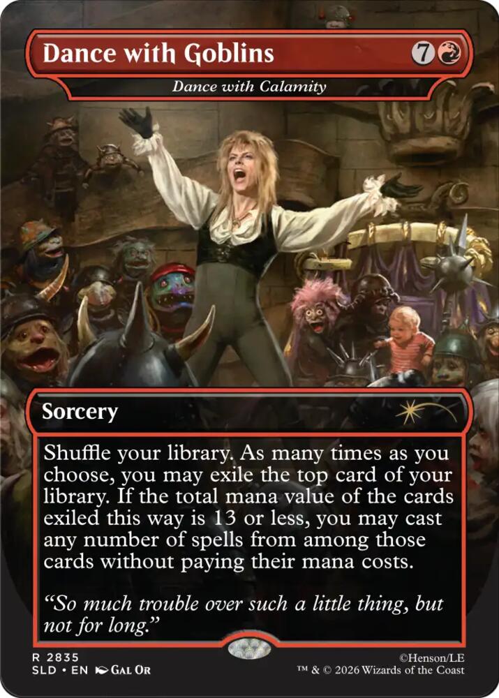 Dance with Goblins - Dance with Calamity, Secret Lair Drop Series 2835