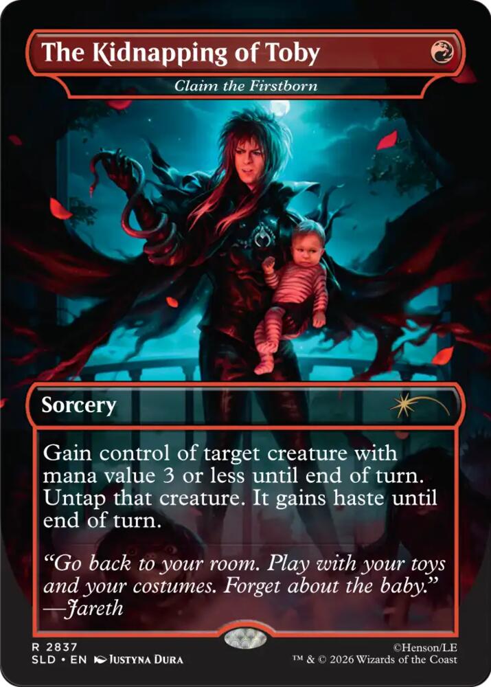 The Kidnapping of Toby - Claim the Firstborn, Secret Lair Drop Series 2837