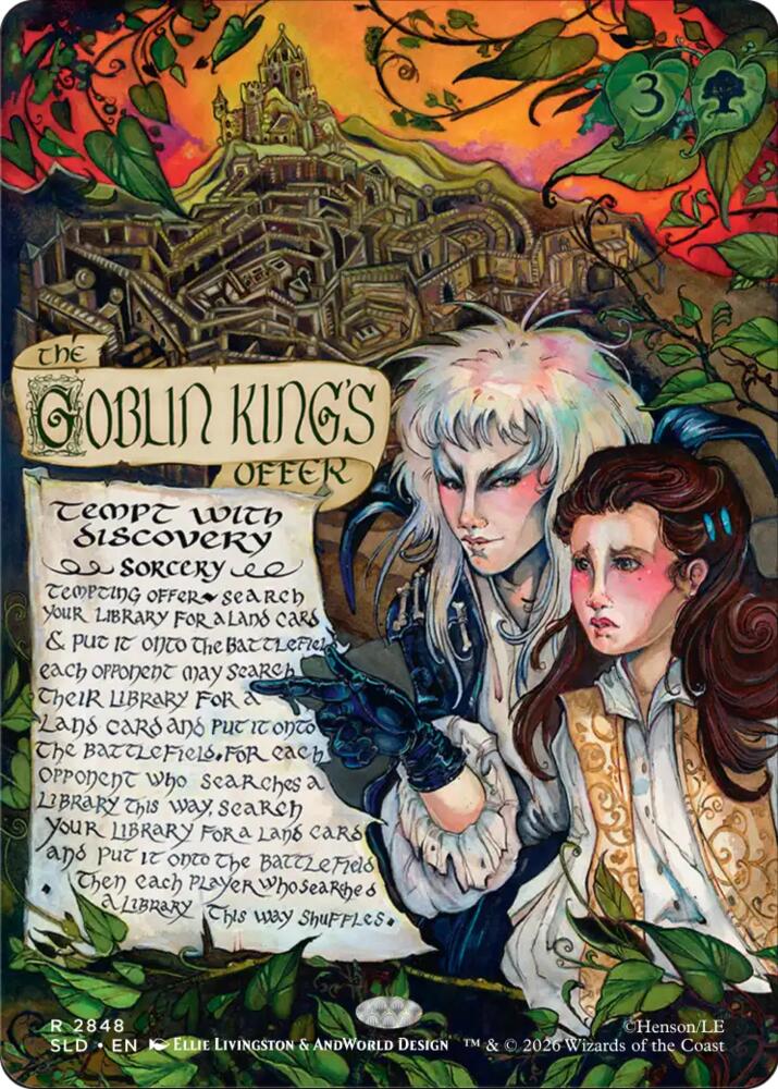 The Goblin King's Offer - Tempt with Discovery, Secret Lair Drop Series 2848
