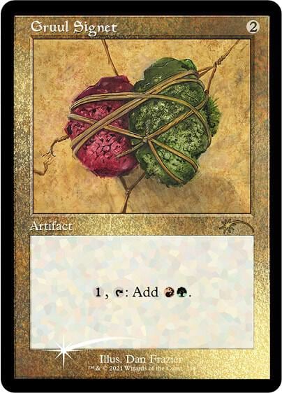 Gruul Signet (Foil Etched), Secret Lair Drop Series 288