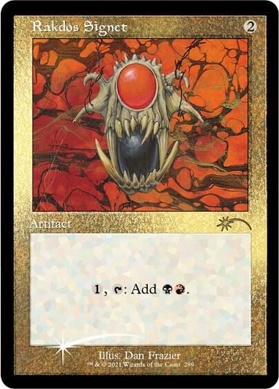 Rakdos Signet (Foil Etched), Secret Lair Drop Series 289