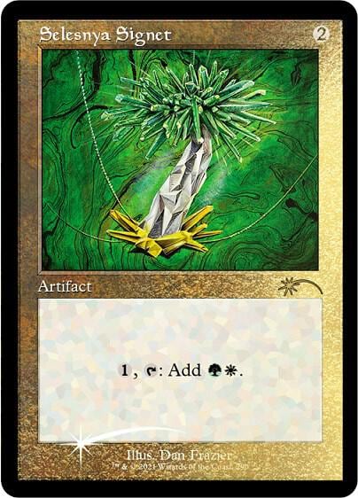 Selesnya Signet (Foil Etched), Secret Lair Drop Series 290