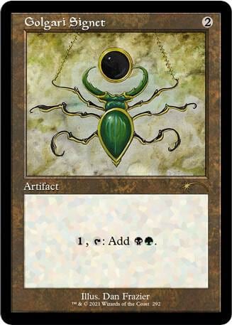 Golgari Signet, Secret Lair Drop Series 292