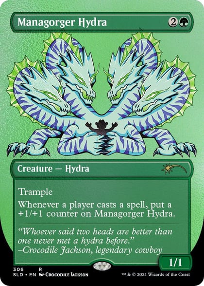 Managorger Hydra (Foil Etched), Secret Lair Drop Series 306