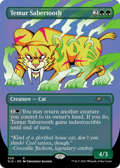 Temur Sabertooth, Secret Lair Drop Series 308