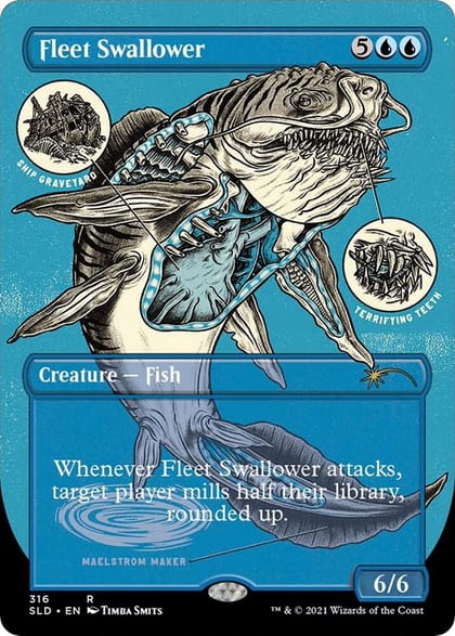 Fleet Swallower (Foil Etched), Secret Lair Drop Series 316