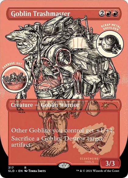 Goblin Trashmaster (Foil Etched), Secret Lair Drop Series 317