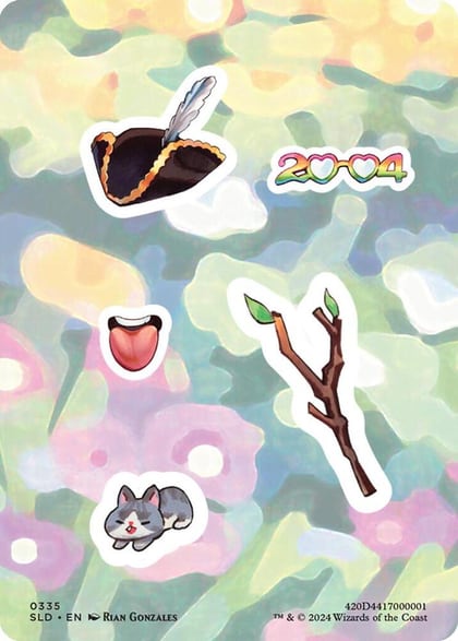 Sticker Sheet (0335), Secret Lair Drop Series 335