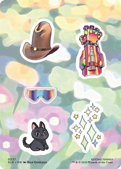 Sticker Sheet (0337), Secret Lair Drop Series 337