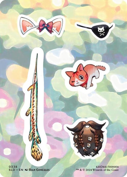 Sticker Sheet (0338), Secret Lair Drop Series 338