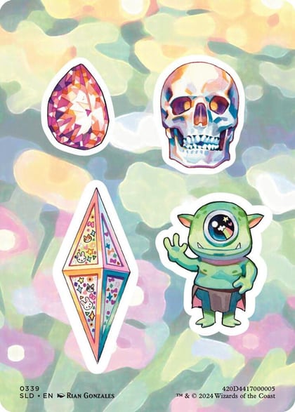 Sticker Sheet (0339), Secret Lair Drop Series 339