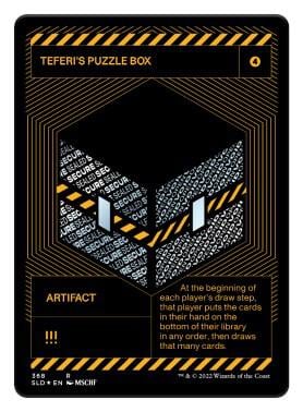 Teferi's Puzzle Box (Silver Laminate), Secret Lair Drop Series 368