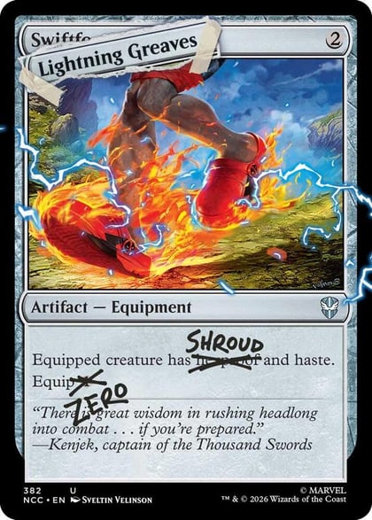 Lightning Greaves (382), Secret Lair Drop Series 382