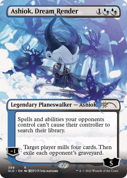 Ashiok, Dream Render (Borderless), Secret Lair Drop Series 399