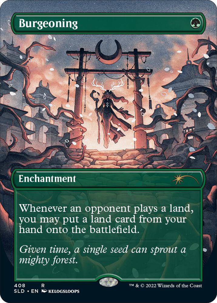 Burgeoning (Borderless), Secret Lair Drop Series 408