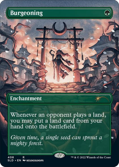 Burgeoning (Borderless), Secret Lair Drop Series 408
