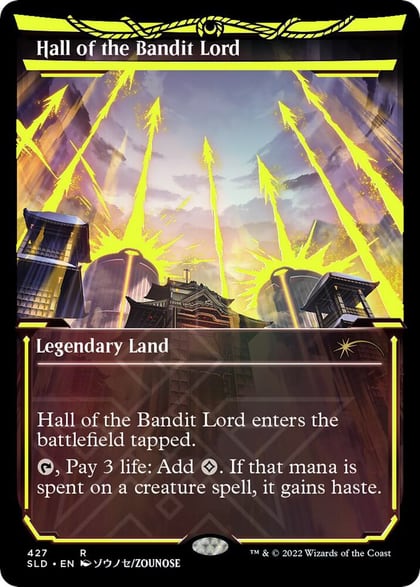 Hall of the Bandit Lord (Neon Yellow), Secret Lair Drop Series 427