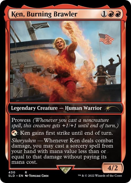 Ken, Burning Brawler, Secret Lair Drop Series 430