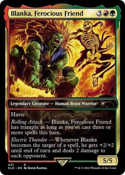 Blanka, Ferocious Friend, Secret Lair Drop Series 431