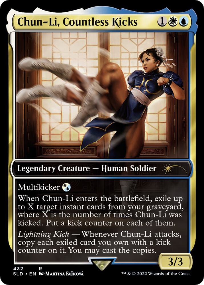 Chun-Li, Countless Kicks, Secret Lair Drop Series 432