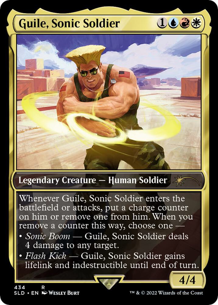 Guile, Sonic Soldier, Secret Lair Drop Series 434