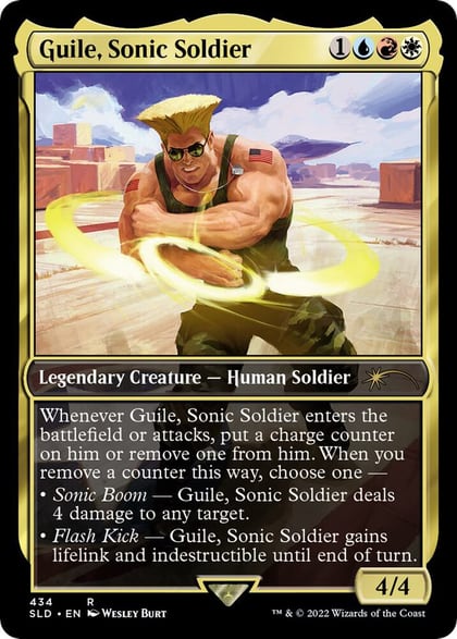 Guile, Sonic Soldier, Secret Lair Drop Series 434