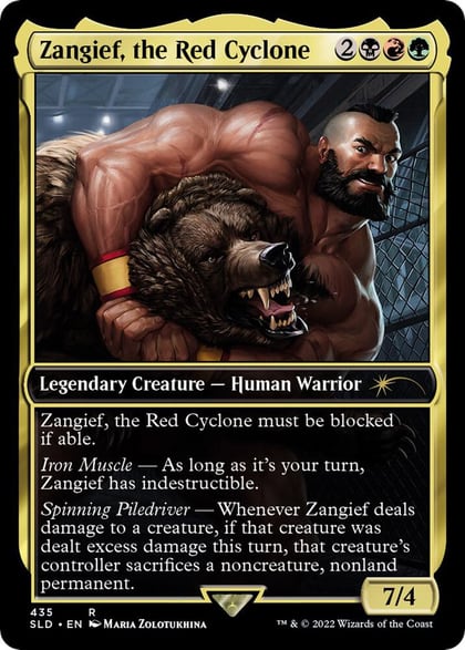 Zangief, the Red Cyclone, Secret Lair Drop Series 435