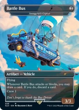Battle Bus - Smuggler's Copter, Secret Lair Drop Series 446