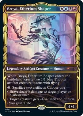 Breya, Etherium Shaper (Gilded Foil), Secret Lair Drop Series 454