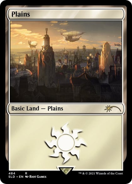 Plains (Secret Lair x Arcane: Lands), Secret Lair Drop Series 484