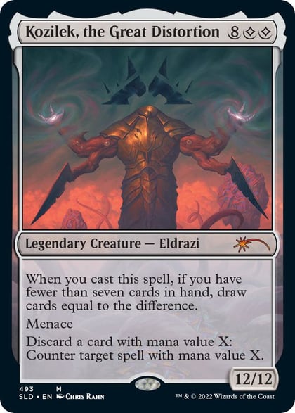 Kozilek, the Great Distortion, Secret Lair Drop Series 493
