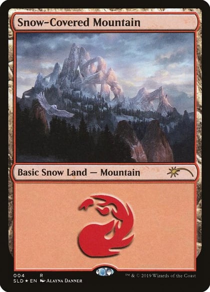 Snow-Covered Mountain (4), Secret Lair Drop Series 4