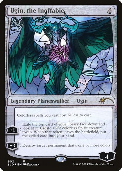 Ugin, the Ineffable (Stained Glass), Secret Lair Drop Series 502