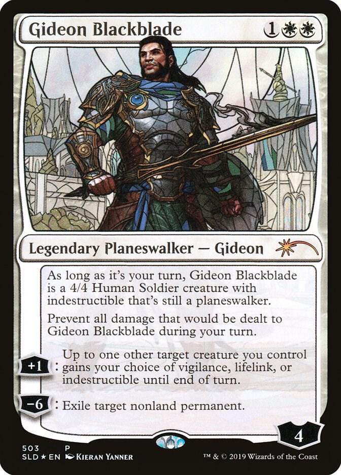 Gideon Blackblade (Stained Glass), Secret Lair Drop Series 503