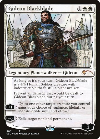 Gideon Blackblade (Stained Glass), Secret Lair Drop Series 503