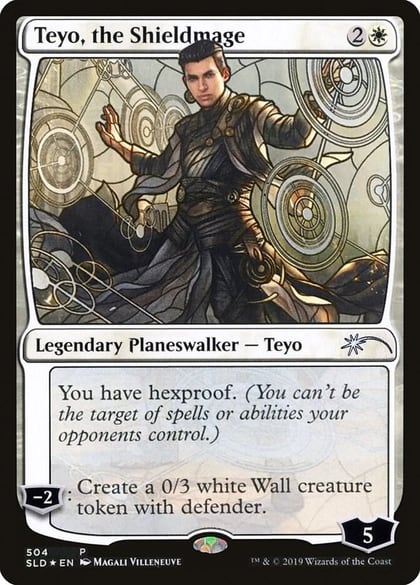 Teyo, the Shieldmage (Stained Glass), Secret Lair Drop Series 504