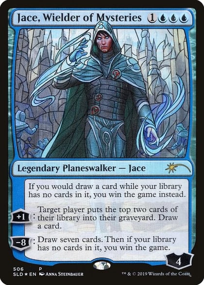 Jace, Wielder of Mysteries (Stained Glass), Secret Lair Drop Series 506