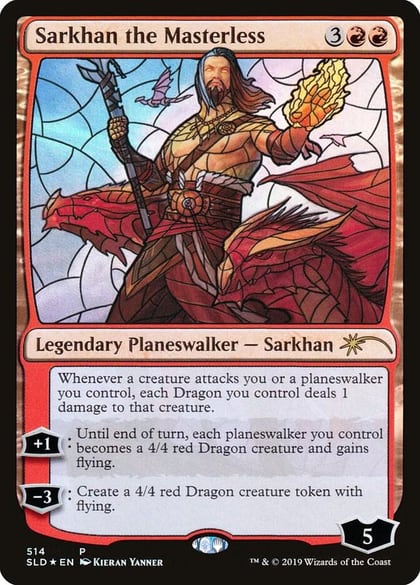 Sarkhan the Masterless (Stained Glass), Secret Lair Drop Series 514