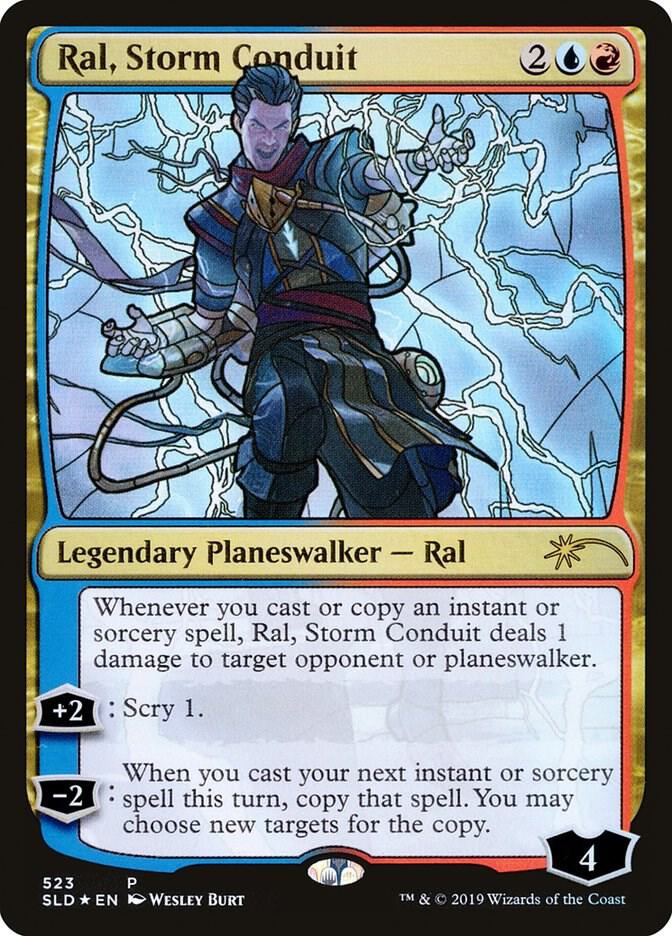 Ral, Storm Conduit (Stained Glass), Secret Lair Drop Series 523