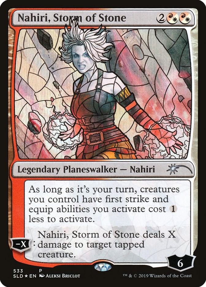 Nahiri, Storm of Stone (Stained Glass), Secret Lair Drop Series 533