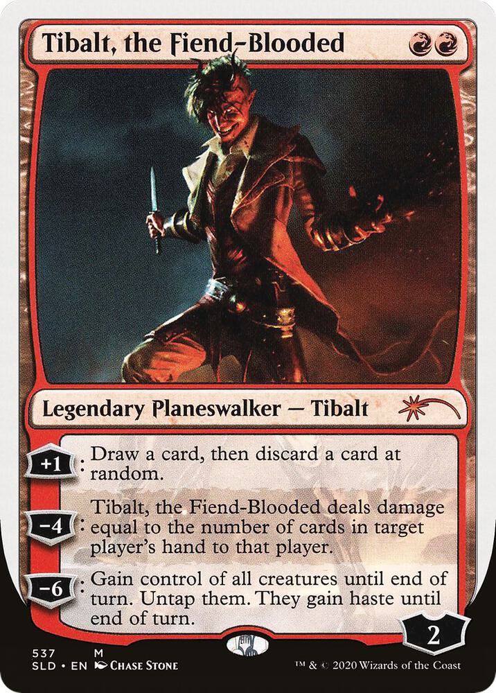 Tibalt, the Fiend-Blooded (WB), Secret Lair Drop Series 537