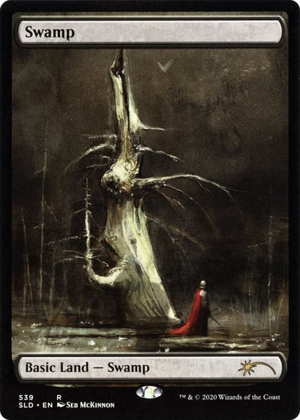 Swamp (539) (Seb Mckinnon), Secret Lair Drop Series 539