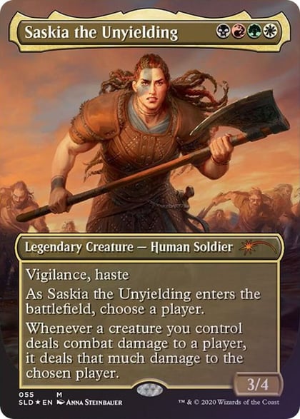 Saskia the Unyielding, Secret Lair Drop Series 55